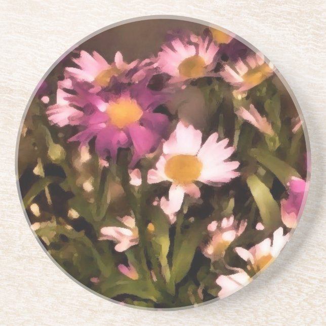 flowers for my friends coaster (Front)