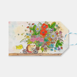 Flowers for you gift tags by Nicole Janes