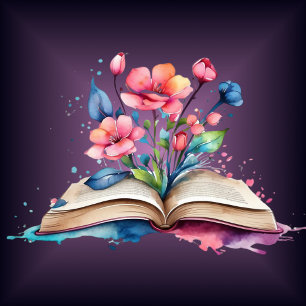 Flowers from Books T-Shirt