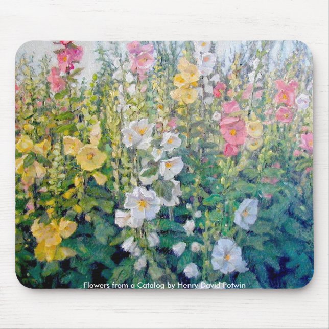 Flowers from Catalogue Mouse Pad (Front)