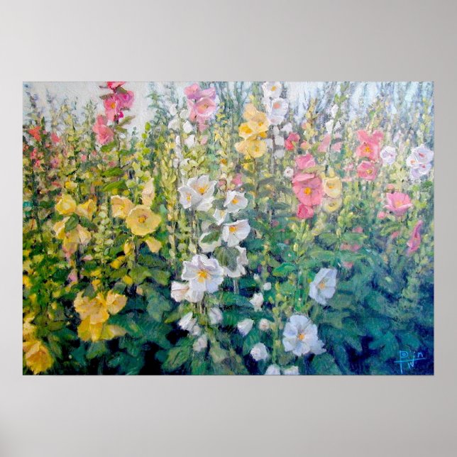 Flowers from Catalogue Poster (Front)