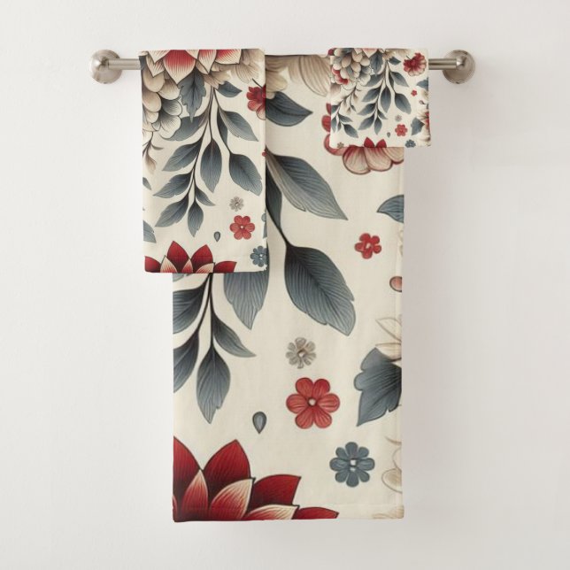  Flowers Garden 30 Bath Towels (Insitu)