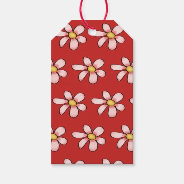 flowers gift tag (Front)