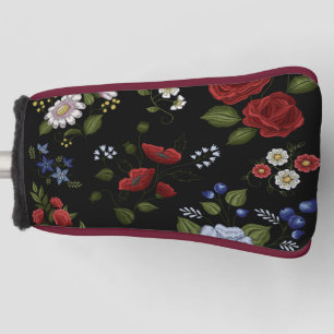 Flowers Golf Head Cover