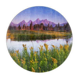 Flowers   Grand Teton National Park, Wyoming Cutting Board