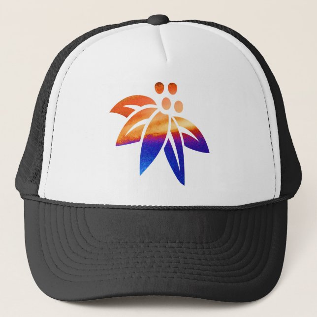 Flowers Graphic Hats (Front)