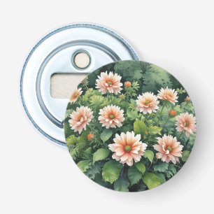 Flowers Greenery Elegant Watercolor Bottle Opener
