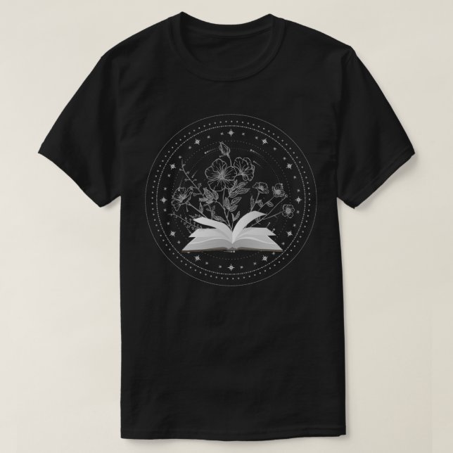 flowers growth from book T-Shirt (Design Front)