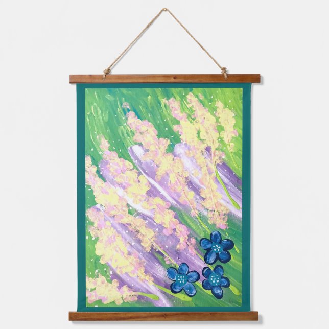 Flowers Hanging Tapestry (Front)