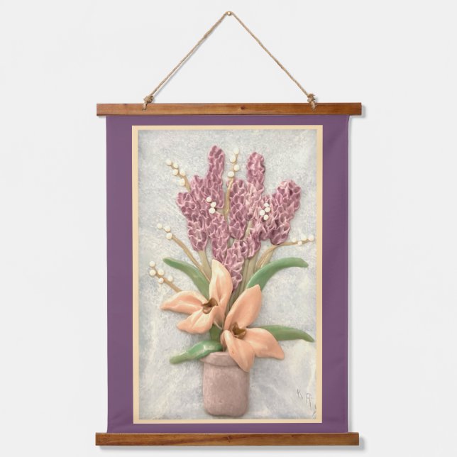 Flowers Hanging Tapestry (Front)