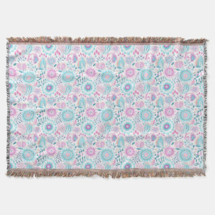 Flowers Have A Way Of Bringing People Together Throw Blanket