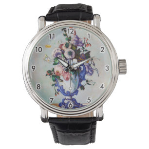 Flowers in a Rococo Vase, Paul Cezanne Watch