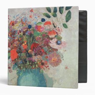 Flowers in a Turquoise Vase, c.1912 Binder