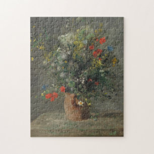 Flowers in a Vase, c.1866 Jigsaw Puzzle