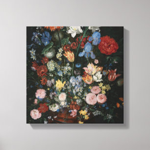 Flowers in a Vase - Jan Brueghel Canvas Print