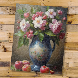 Flowers in a vase jigsaw puzzle