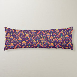 flowers in bloom body pillow