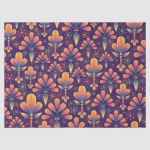flowers in bloom tissue paper