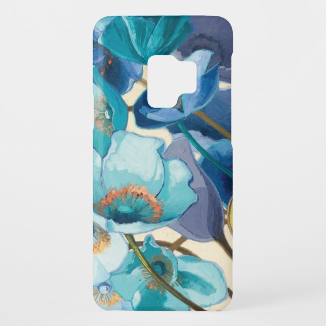 Flowers in Different Shades of Purple and Blue Case-Mate Samsung Galaxy Case (Back)