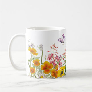 Flowers In The Garden Coffee Mug