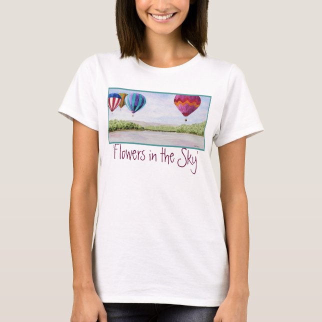 'Flowers in the Sky' Casual Top (Front)