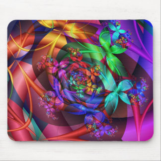 Flowers in the Sky Mouse Pad