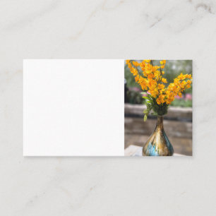 Flowers in Vase Business Card