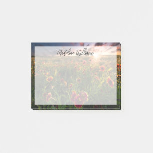 Flowers   Indian Blanket Wildflower Texas Post-it Notes