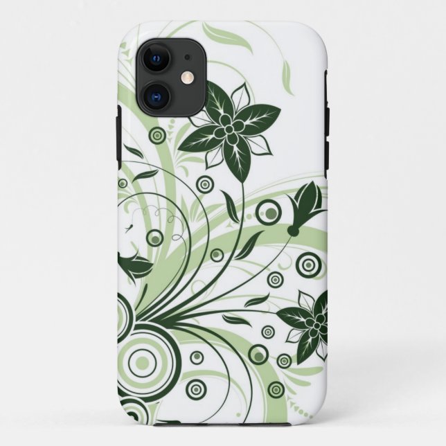 Flowers iphone case (Back)