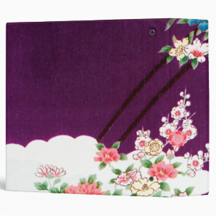 Flowers, Japanese Design Binder
