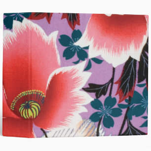 Flowers, Japanese Design Binder