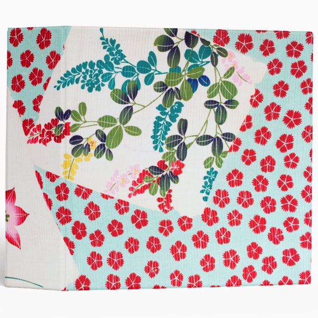 Flowers, Japanese Design Binder (Front/Spine)