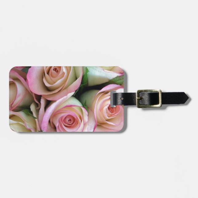 Flowers .jpg luggage tag (Front Horizontal)