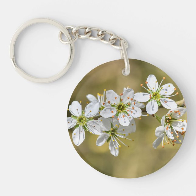 Flowers  keychain (Front)