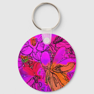 FLOWERS KEYCHAIN
