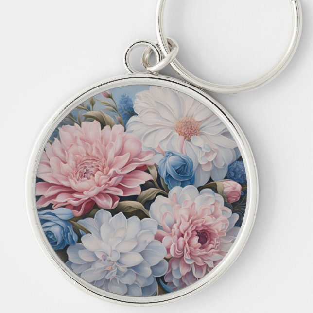 Flowers Keychain (Front)