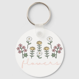 Flowers Keychain