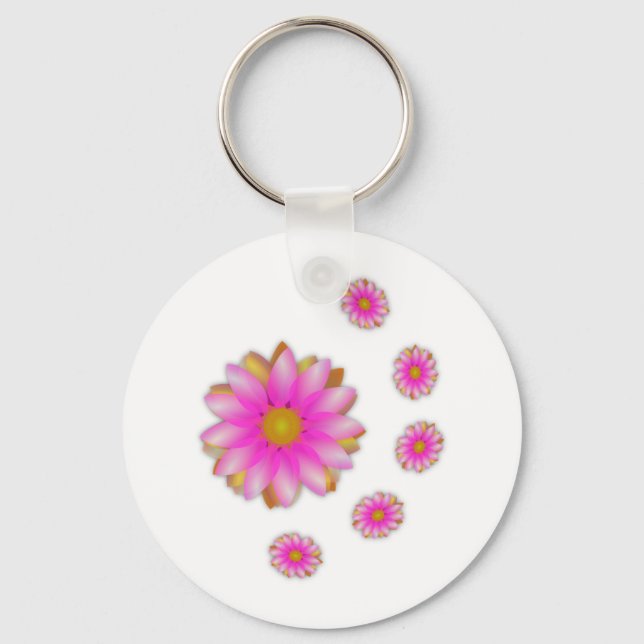 Flowers Keychain (Front)