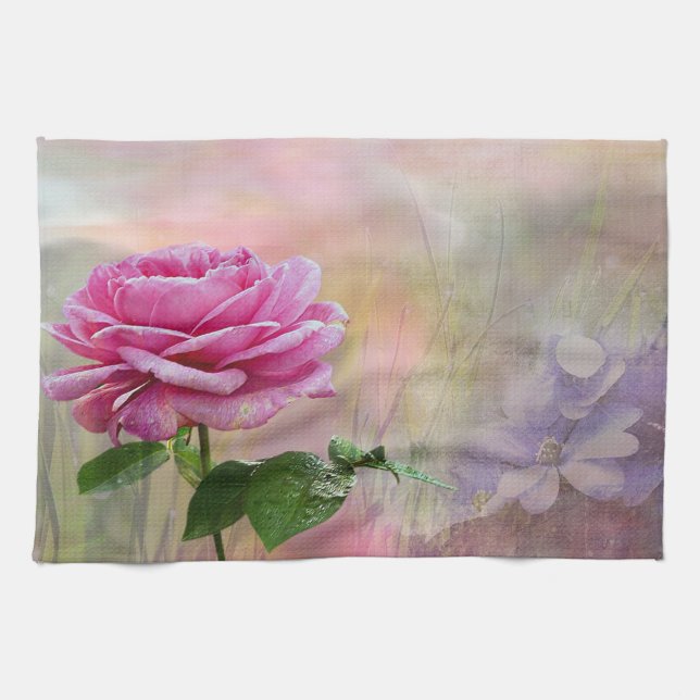 Flowers Kitchen Towel (Horizontal)