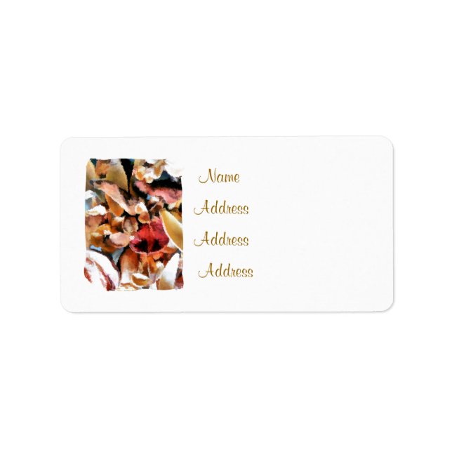 FLOWERS LABEL (Front)