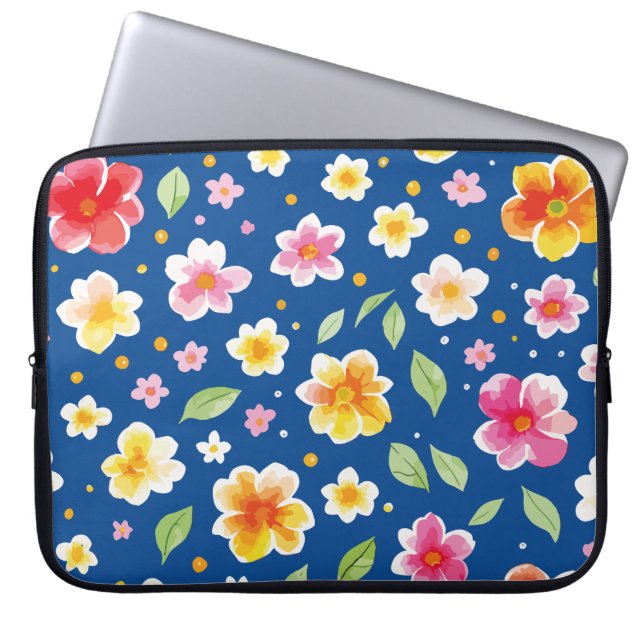 Flowers Laptop Sleeve (Front)