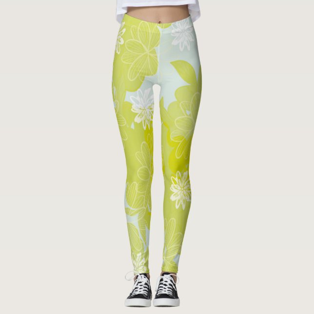 Flowers Leggings (Front)