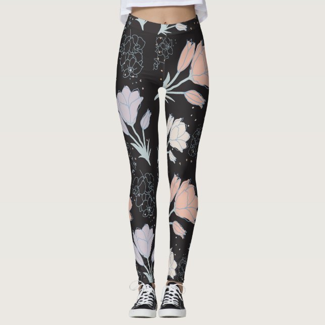 FLOWERS LEGGINGS (Front)