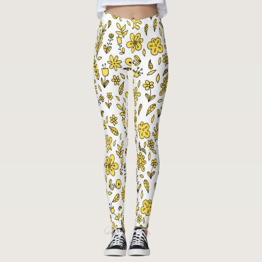 Flowers! Leggings