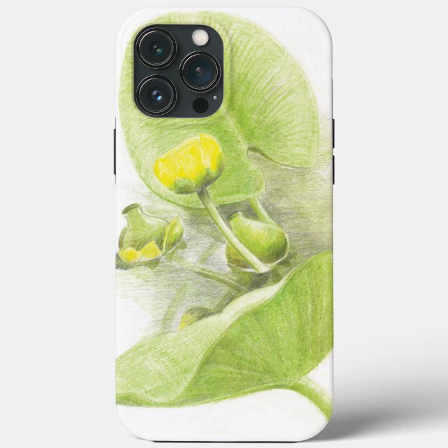 Flowers lilies Case-Mate iPhone case (Back)