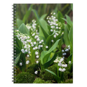 Flowers   Lily of the Valley Sweden Notebook