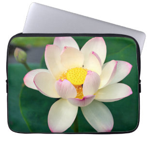 Flowers Lotus Water Flower Laptop Sleeve