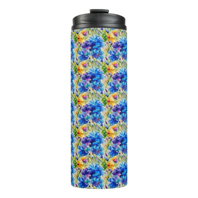 Flowers lover's dream thermal tumbler (Front)