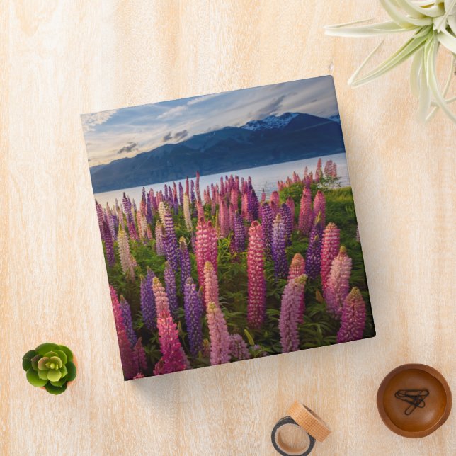 Flowers | Lupines New Zealand Binder (In Situ)
