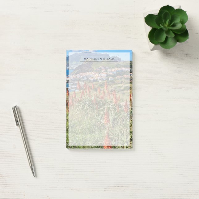 Flowers | Madeira Island Portugal Post-it Notes (Office)